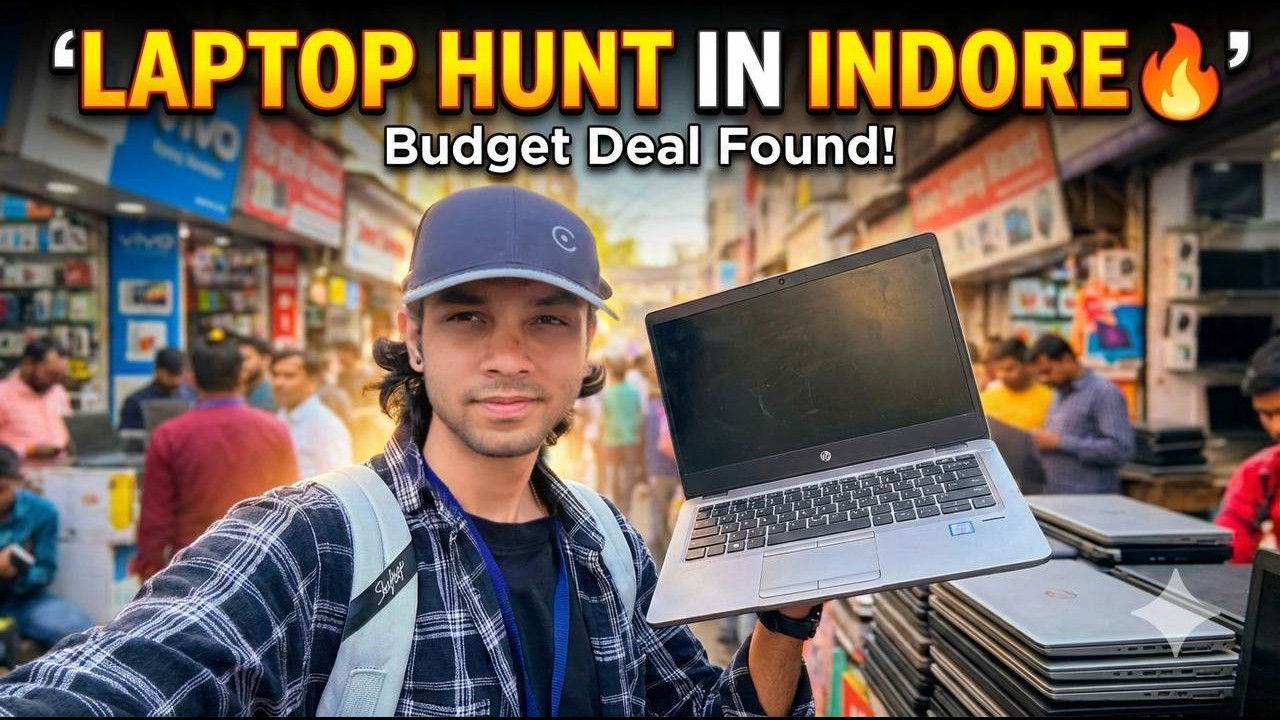 Budget Deal While Purchasing a Second Hand Laptop | [ Indore's Biggest Laptop Reselling Market ]
