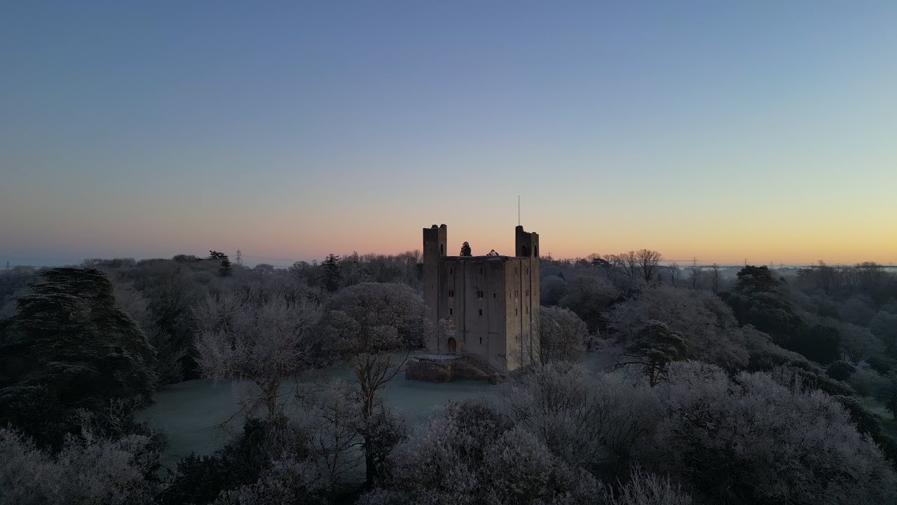 Hedingham Castle Drone Cinematic  4K