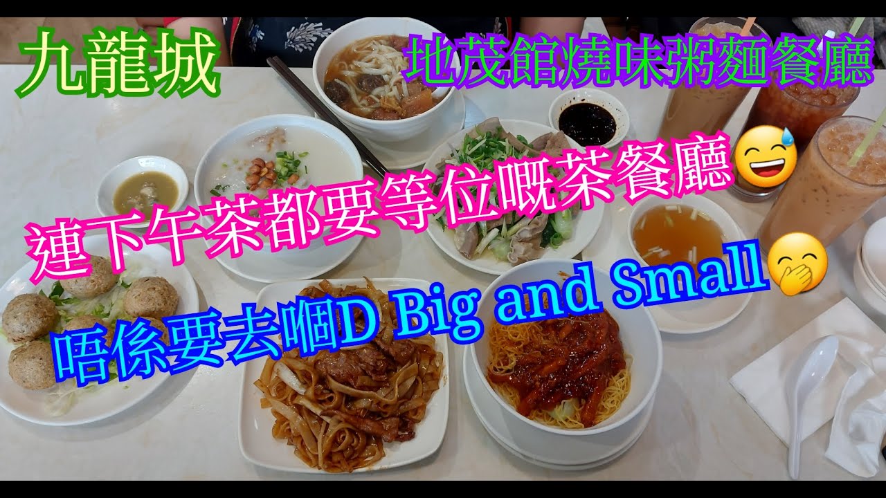 【平帆食堂】九龍城 | 地茂館燒味粥麵餐廳 | 牛腩冬菇河粉 | 京都炸醬麵 | 炸鮮鯪魚球 | 白灼鮮豬什 | 可收八達通消費券 | ( Hong Kong Style Tea House )