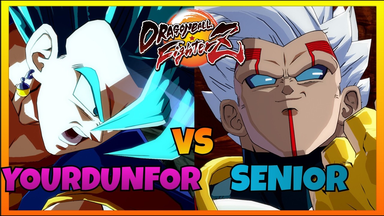 DBFZ - YOURDUNFOR vs SENIOR gameplays (Fusion Bros, Super Baby 2 vs Super Baby 2, S Broly, GT Goku)