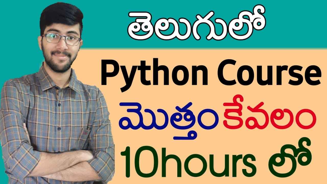 Python full course in telugu | Complete python in 10 hours | Vamsi Bhavani