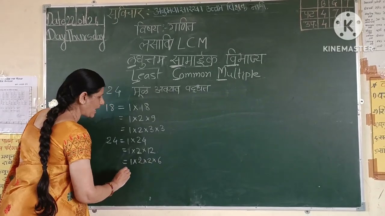 लसावि, LCM , अर्थ लक्षात घेऊया #गणित #शिष्यवृत्ती #संख्याज्ञान 