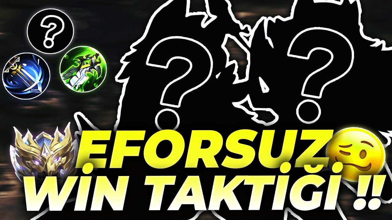 BU VİDEODAN SONRA LİG ATLAYAMIYORUM YAZMAYIN (SOLO BOOST WİN TAKTİĞİ) Jin | Mobile Legends