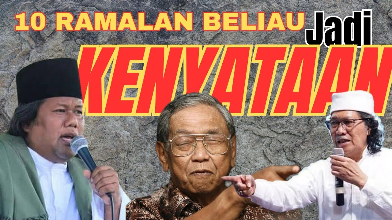 RAMALAN GUS DUR, JADI KENYATAAN #gusmuwafik #gusdur #caknun 