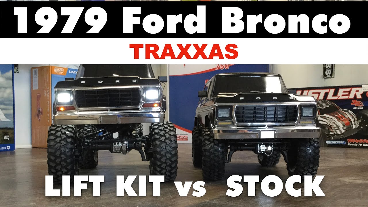 Traxxas 1979 Ford Bronco Ranger XLT Lift and Light KIT - UPGRADED