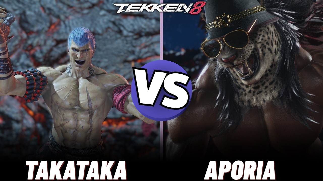 Tekken 8 - Takataka (Bryan) VS Aporia (Armor King) Quick Match