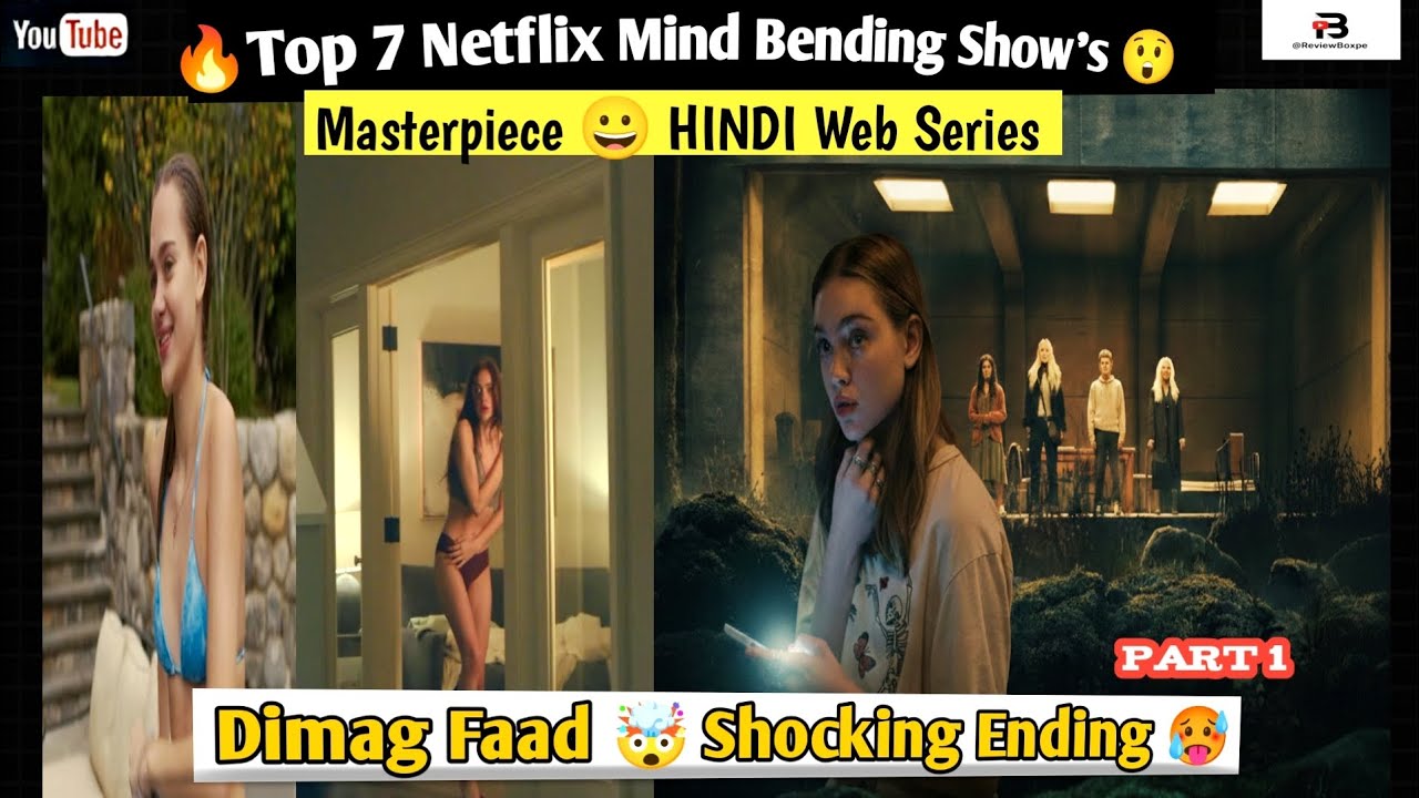 🔥Top 7 Mind-Bending Netflix Series You Must Watch🤯 (Hindi) Review Part 1