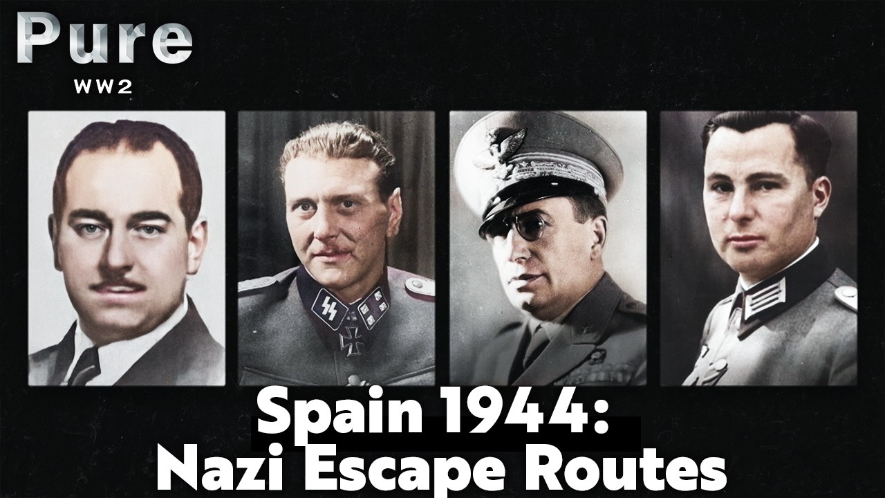 «Крысиные тропы»: как Франко помогал нацистам и военным преступникам после войны? Чистая Вторая м...