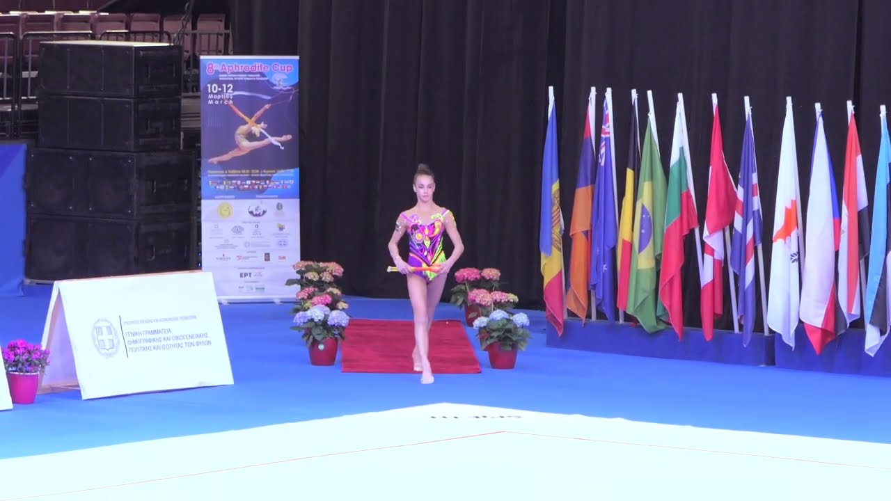 KRASNOBAEVA Elvira BUL - Clubs/ 8th Аphrodite cup/ 2023, Athens
