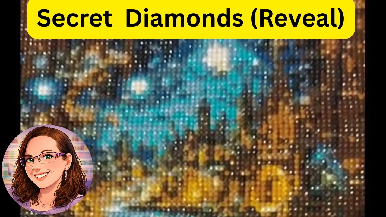 Mystery diamond Painting PT 3 Finale | Wednesday wind-down