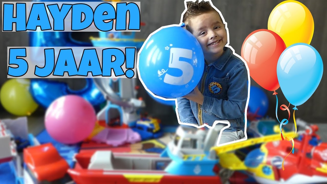 HOERA! HAYDEN 5 JAAR !! - Broer en Zus TV VLOG #144
