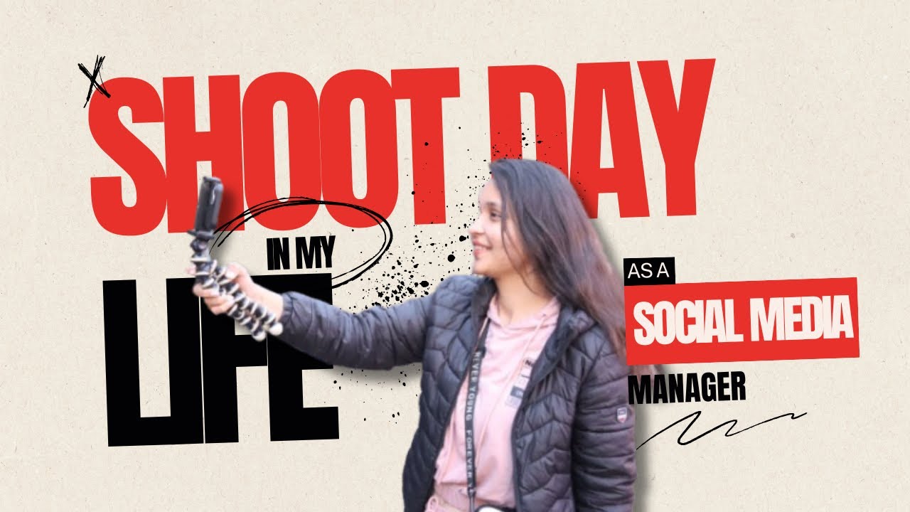 Shoot day in the life of a Social Media Manager