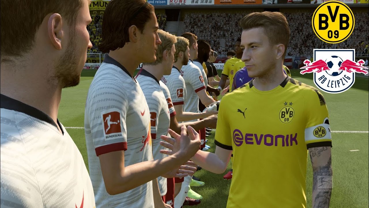 Haaland Steals the Game, DORTMUND vs LEIPZIG Thriller, FIFA 20 Football  Match | Bundesliga #fifa