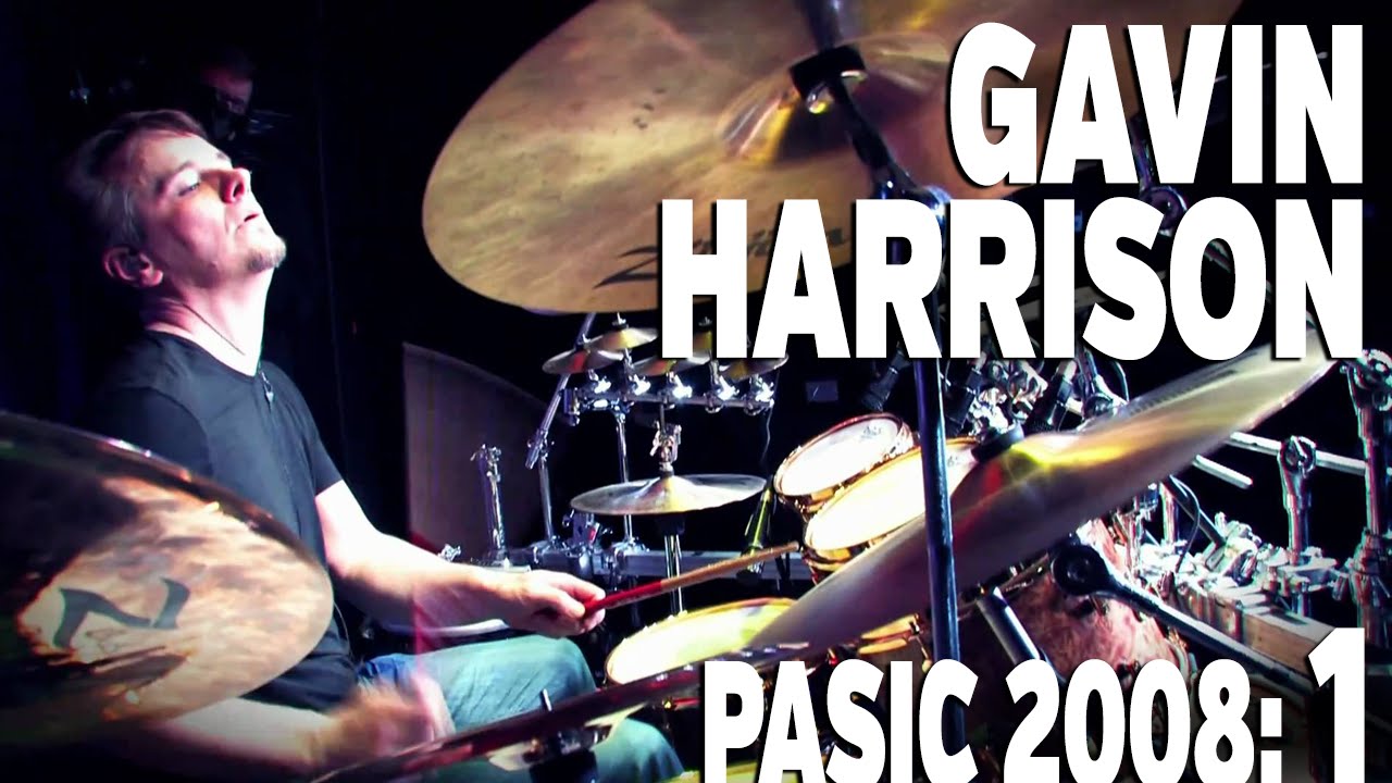 Vic Firth Presents: Gavin Harrison / PASIC 2008 - part 1