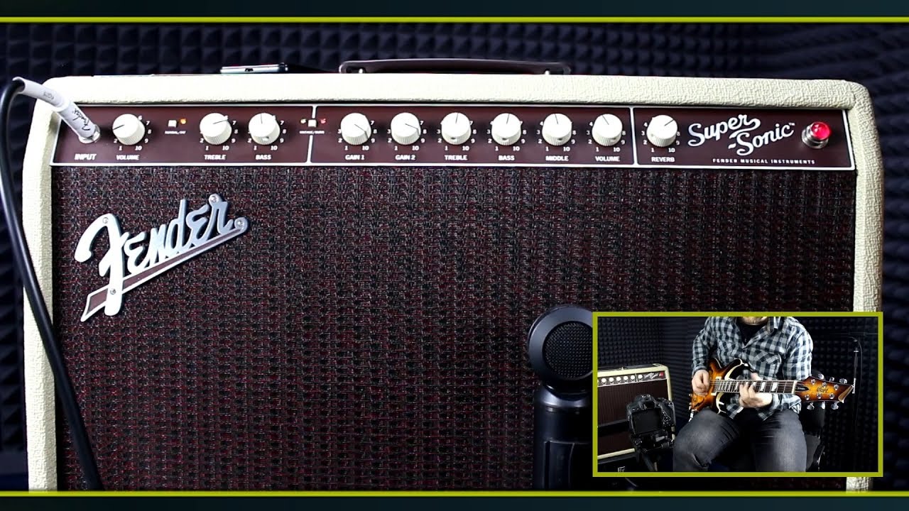 Ламповый комбоусилитель Fender Super Sonic