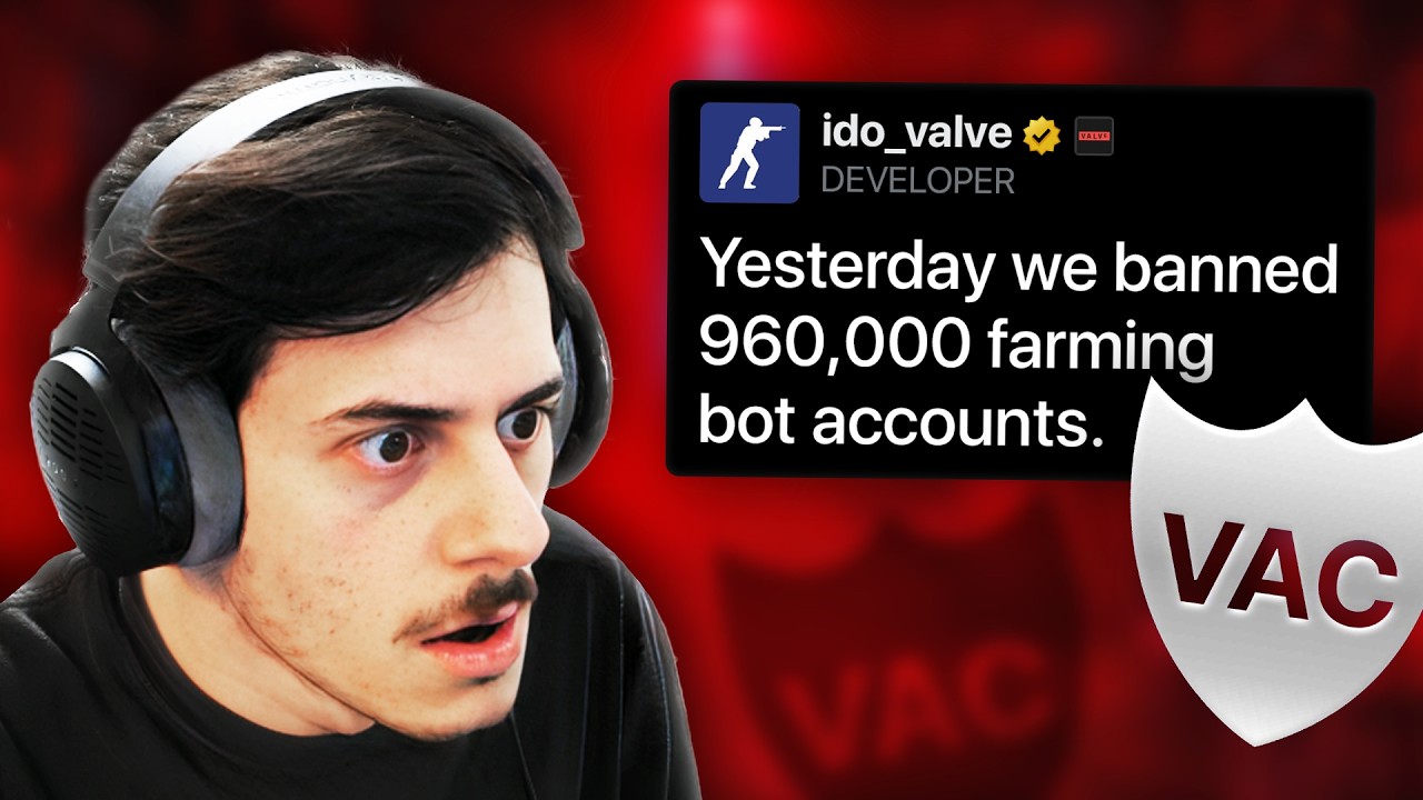 Компания Valve только что ЗАБЛОКИРОВАЛА 1 МИЛЛИОН аккаунтов, используемых для фарма...