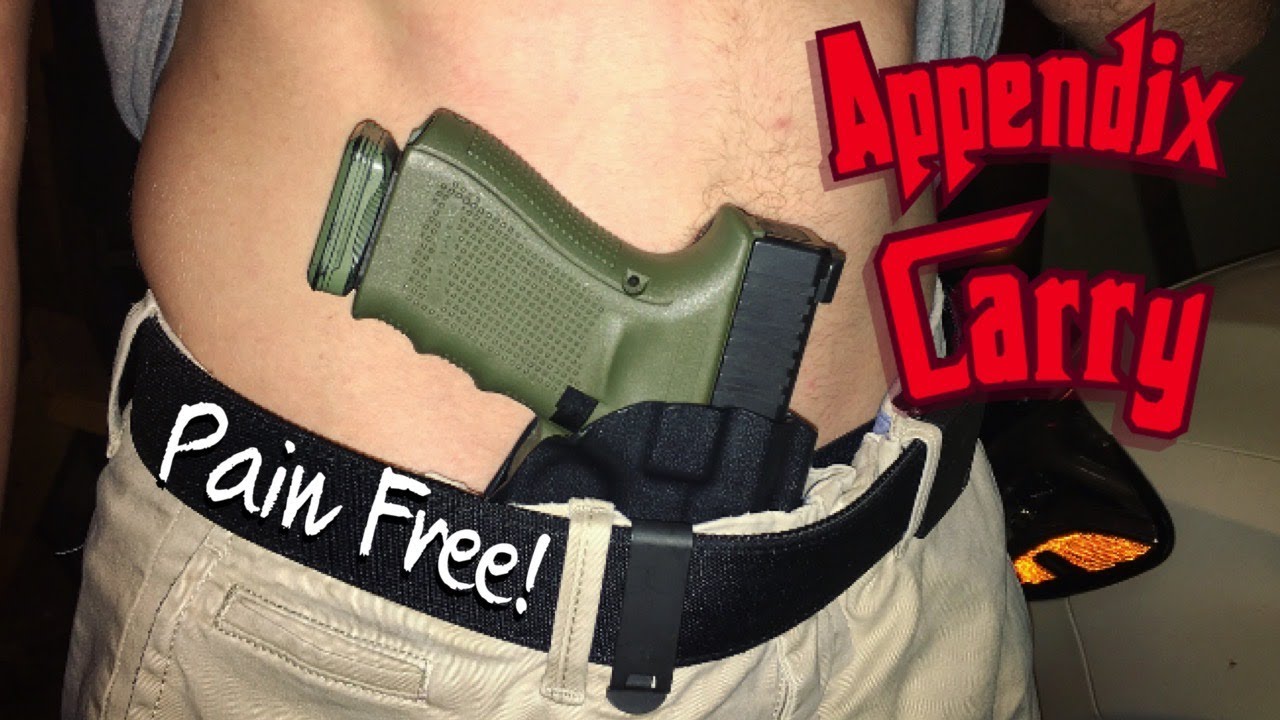 GLOCK 19: How to Appendix Carry pain-free!