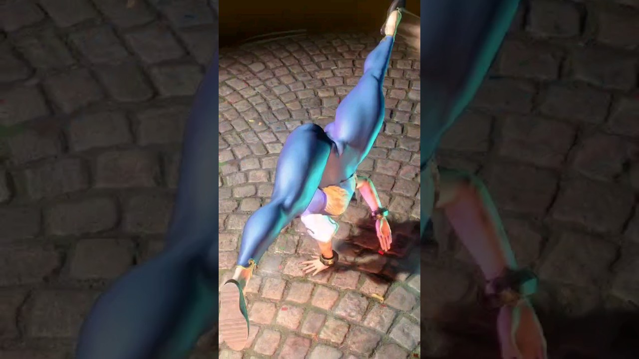 Chun-Li Tries Hard Spinning Bird Kicks to Win Manon 💕 SF6 Fun MOD