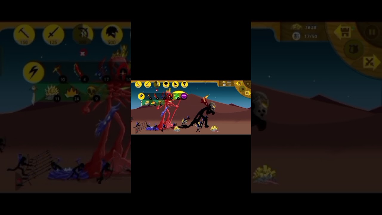 stickwarlegacy  Battle Giant Boss Team vs the Enemy Giant battle