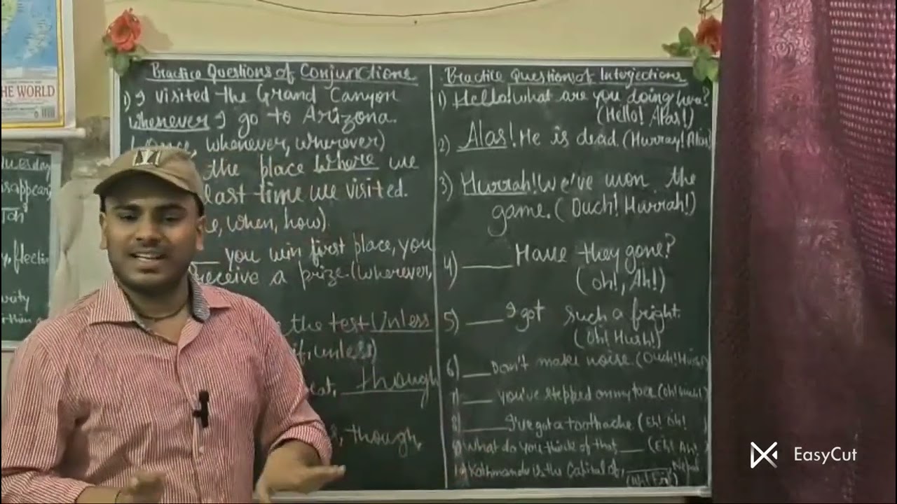 Day-4 : Practice questions of conjunctions || prepositions. Brain Explorers.