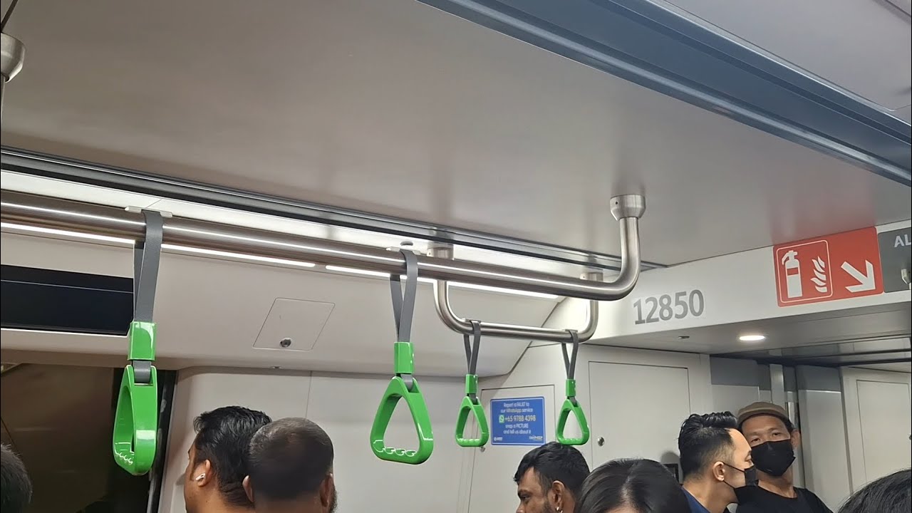 [SMRT] ALS R151 Set 849/850 NSL from NS20 Novena to NS22/TE14 Orchard (》NS28 Marina South Pier).