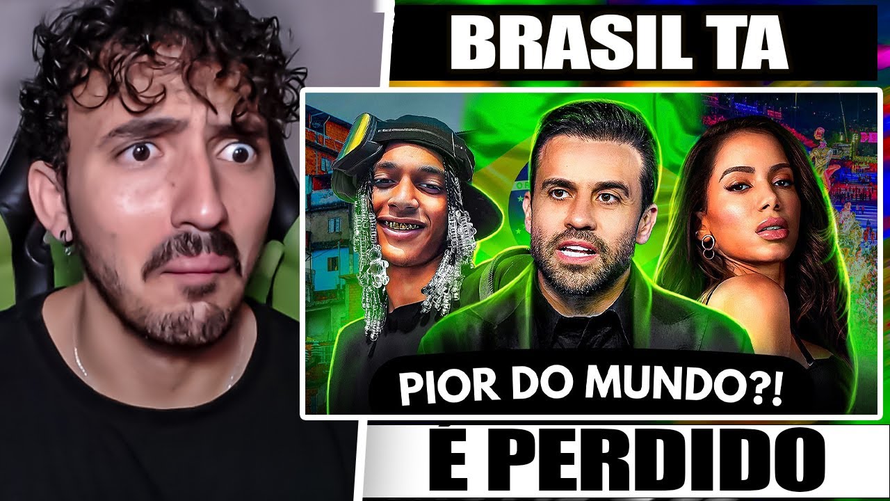 A Triste Cultura Brasileira | Leozin React