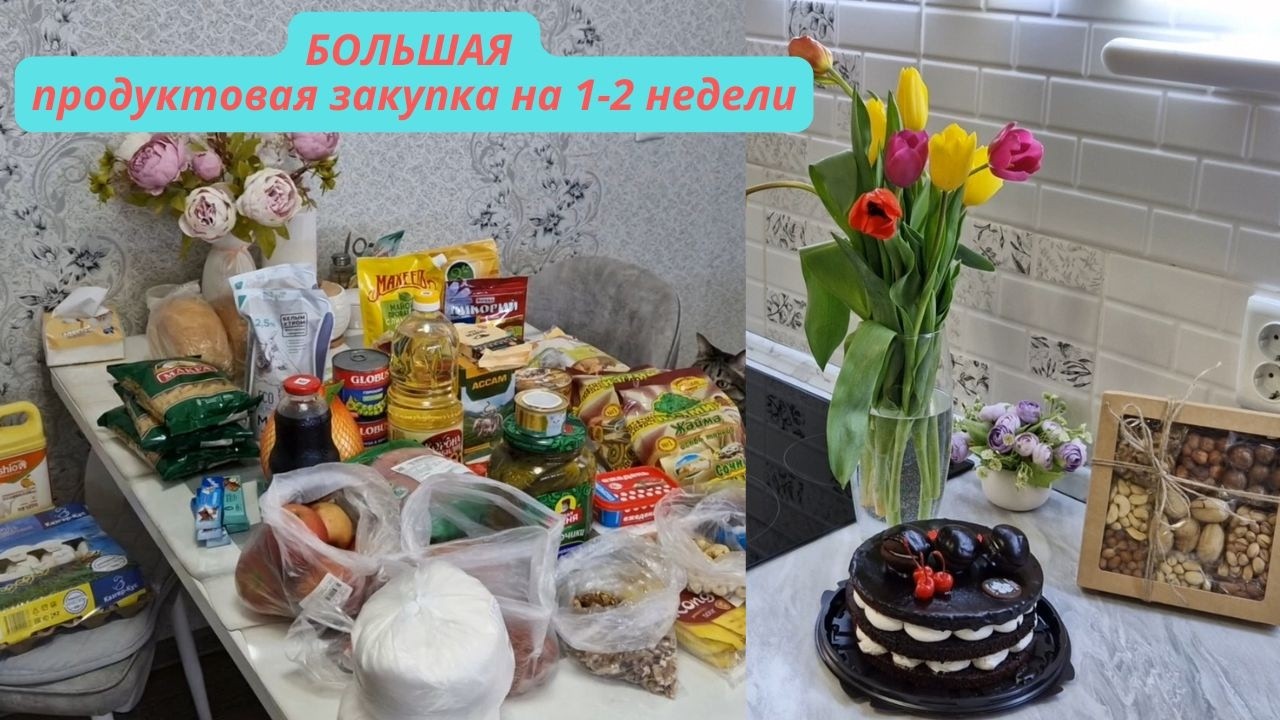 Закупка продуктов Продукты на 1-2 недели/Моя продуктовая корзина