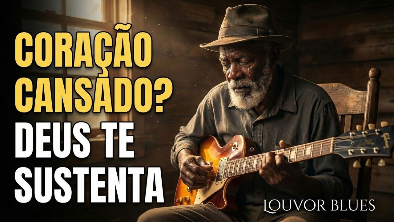 Quando o Coração Está Cansado, Deus Te Sustenta | Blues Gospel Noturno