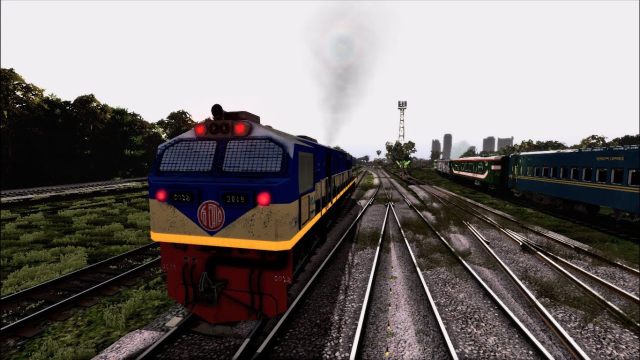 Shunting Duty Sonar Bangla Express || Train Simulator Bangladesh || BRTrainz