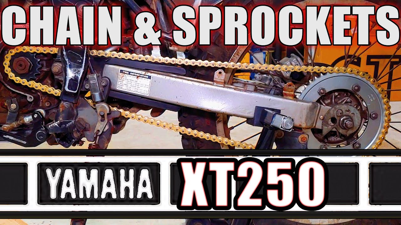 Replace Your Yamaha XT250 Chain and Sprockets Easily: Step-by-Step
