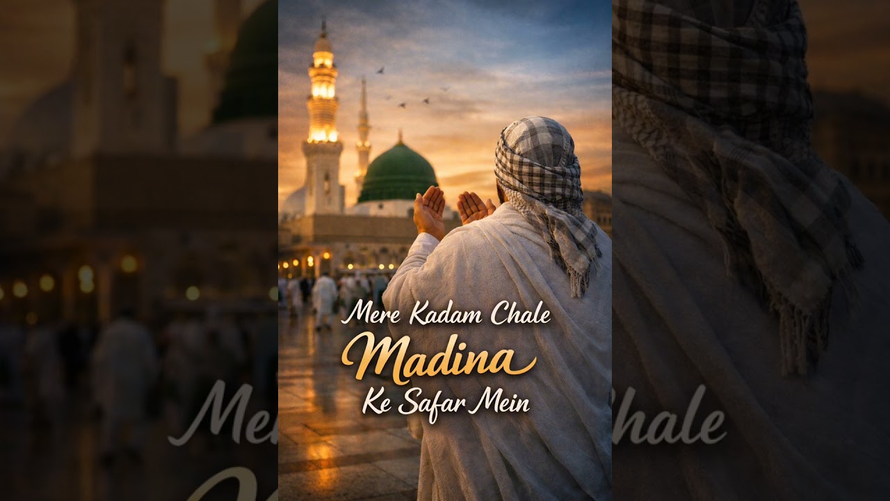 Mere Kadam Chale Madina Ke Safar Mein | Madina Safar Qawwali | No Music