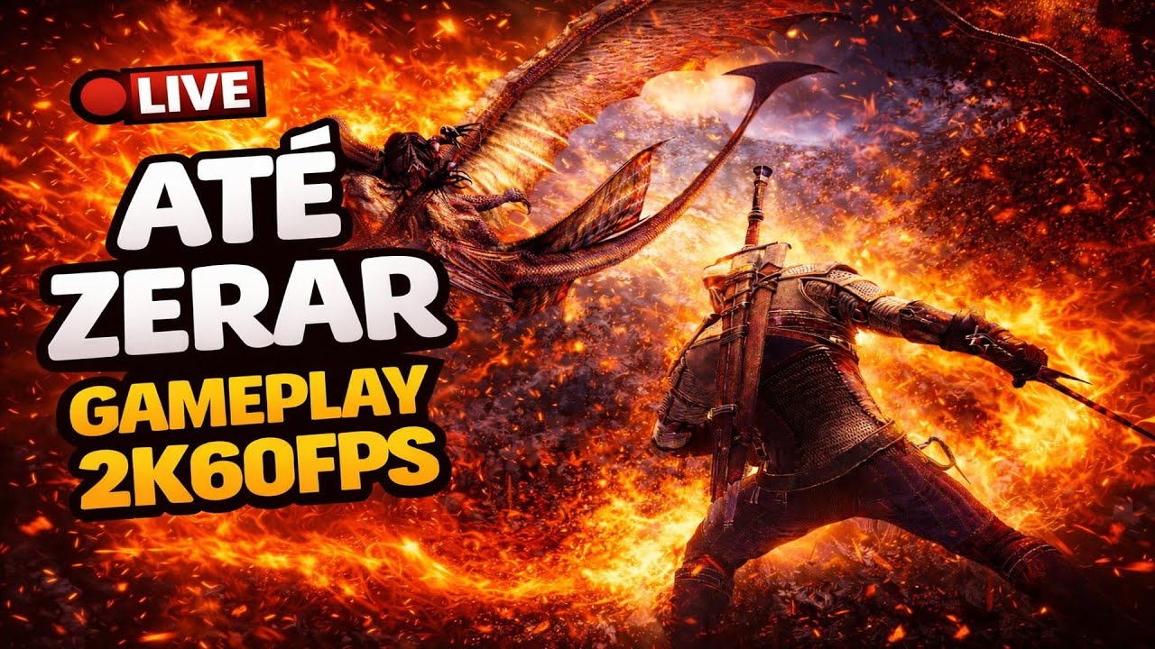 🔴JOGO DO BRUXÃO (THE WITCHER 3) - ATÉ ZERAR !!