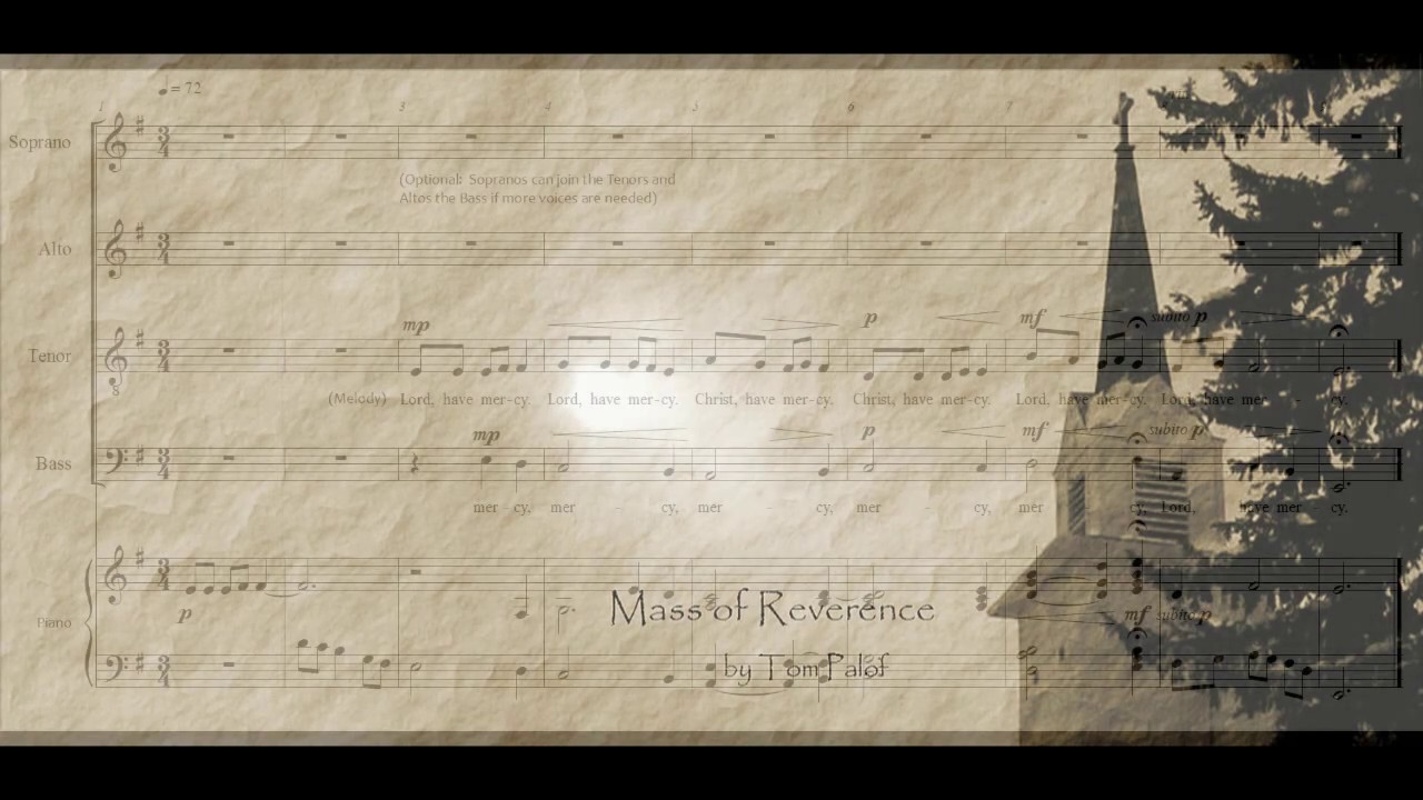 Mass of Reverence - Choral (SATB)
