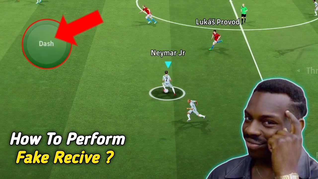 How To Perform Fake Recive Skill 🤔? Fake Recive Skill Tutorial Efootball 2026 Mobile