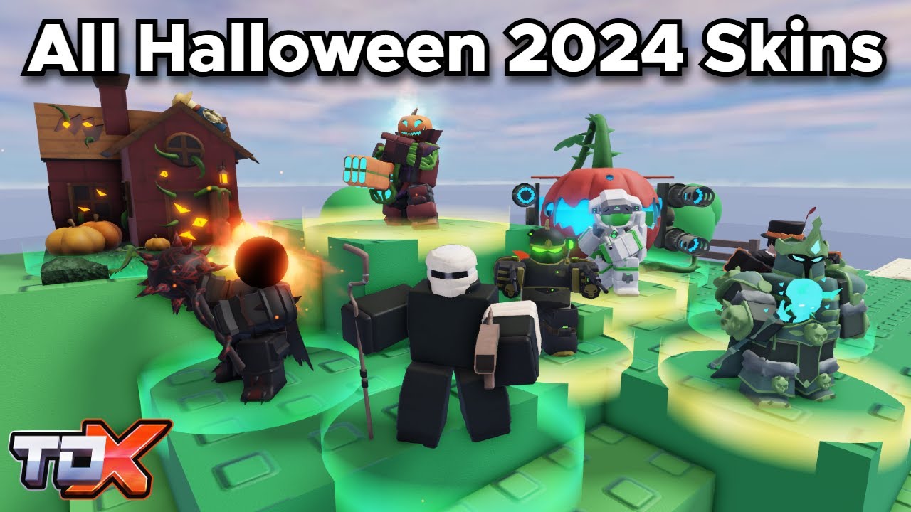 TDX All Halloween 2024 Skins Showcase