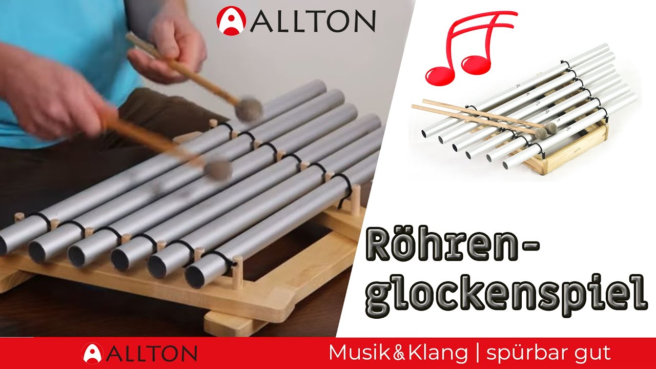 Röhrenglockenspiel, Resono, F-Dur Pentatonik