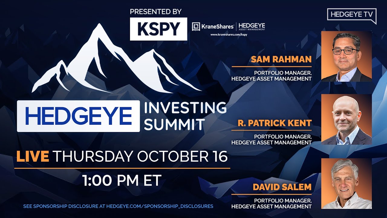 Hedgeye Investing Summit Fall 2025 | HAM Portfolio Managers Sam Rahman, R. Patrick Kent, David Salem