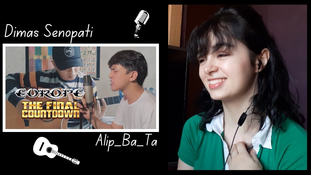Димас Сенопати и Alip_ba_ta - Final Countdown Cover - ЕВРОПА [Видеореакция] Идеальное сотрудничес...