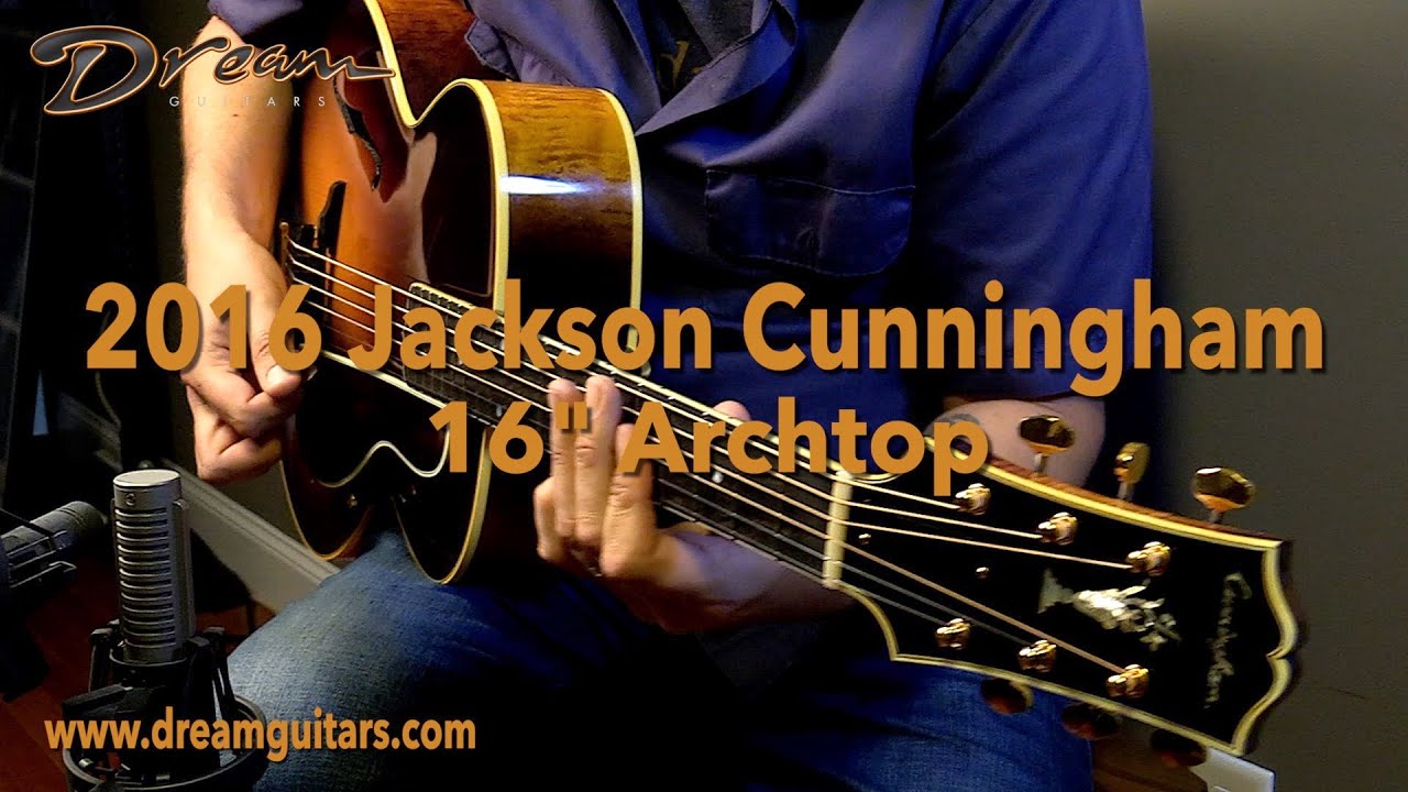 2016 Jackson Cunningham L-5 Copy, Figured Maple & Adirondack Spruce