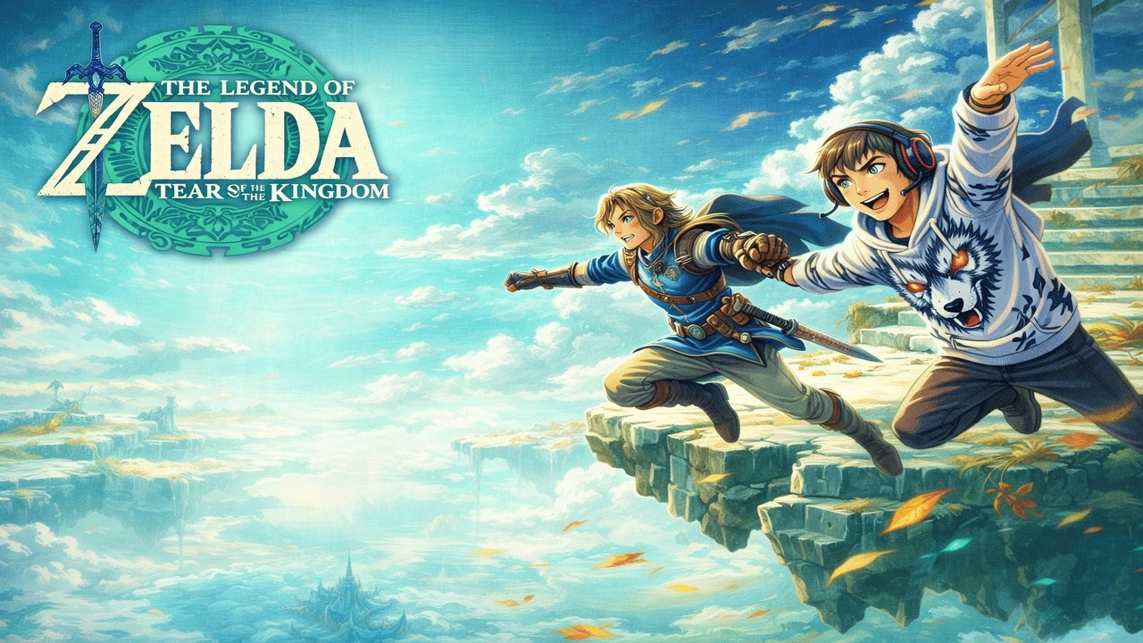 ПРЫГАЕМ В ZELDA TOTK 🚀 ПЕРВОЕ ЗНАКОМСТВО | ЭМУЛЯТОР #3