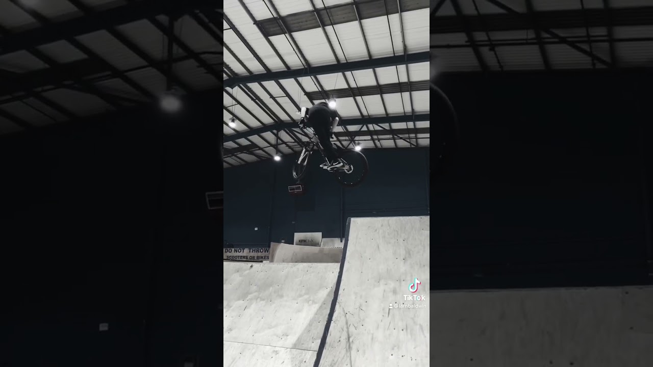 MTB WHIP at RAMPWORLD CARDIFF !!!! #skatepark #tricks #rampworld