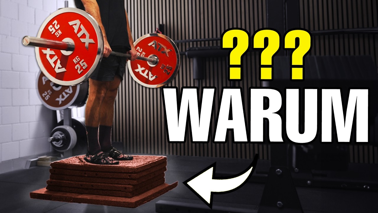 Mit dieser Übung hebst du jedes Gewicht vom Boden | Deficit Deadlifts