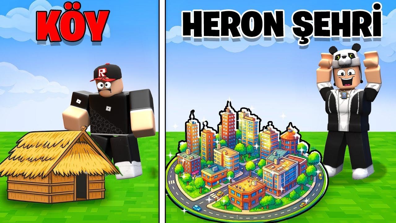 En İyi Şehri Kuran Kazanır! - Panda ile Roblox My City