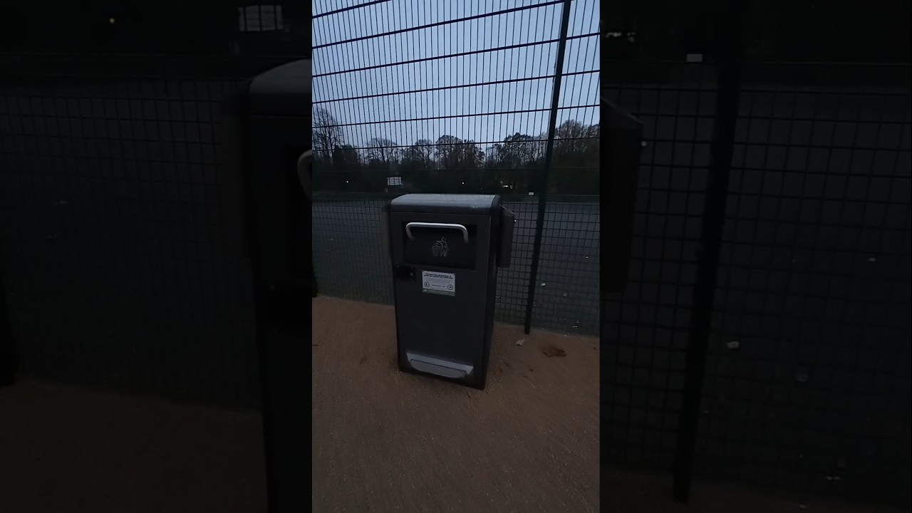 A Random Litter Bin #pointless #bins #rubbish #garbage