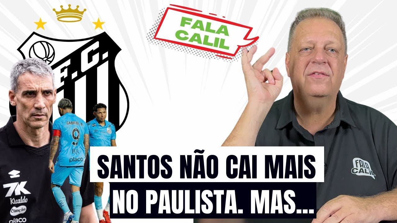 SANTOS N&Atilde;O CA&Iacute; MAIS NO PAULISTA. MAS&hellip;