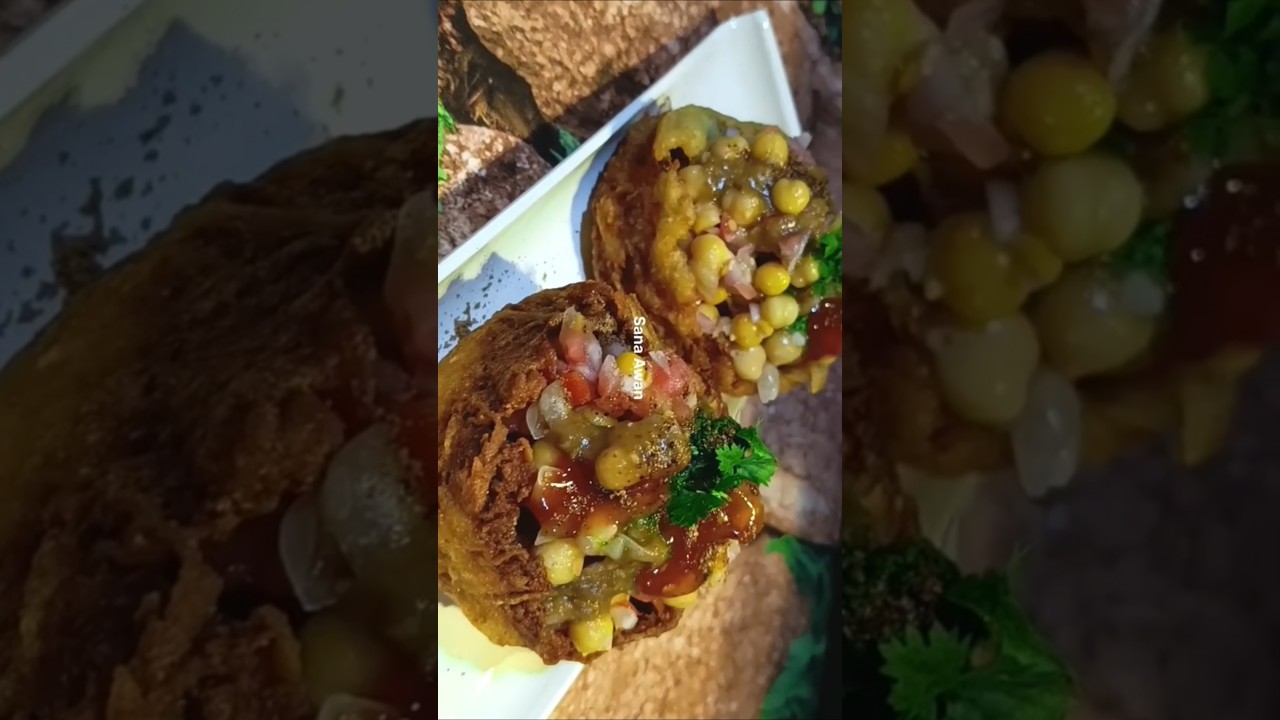 Channa chat food street style #viral #everyone #trending #chat
