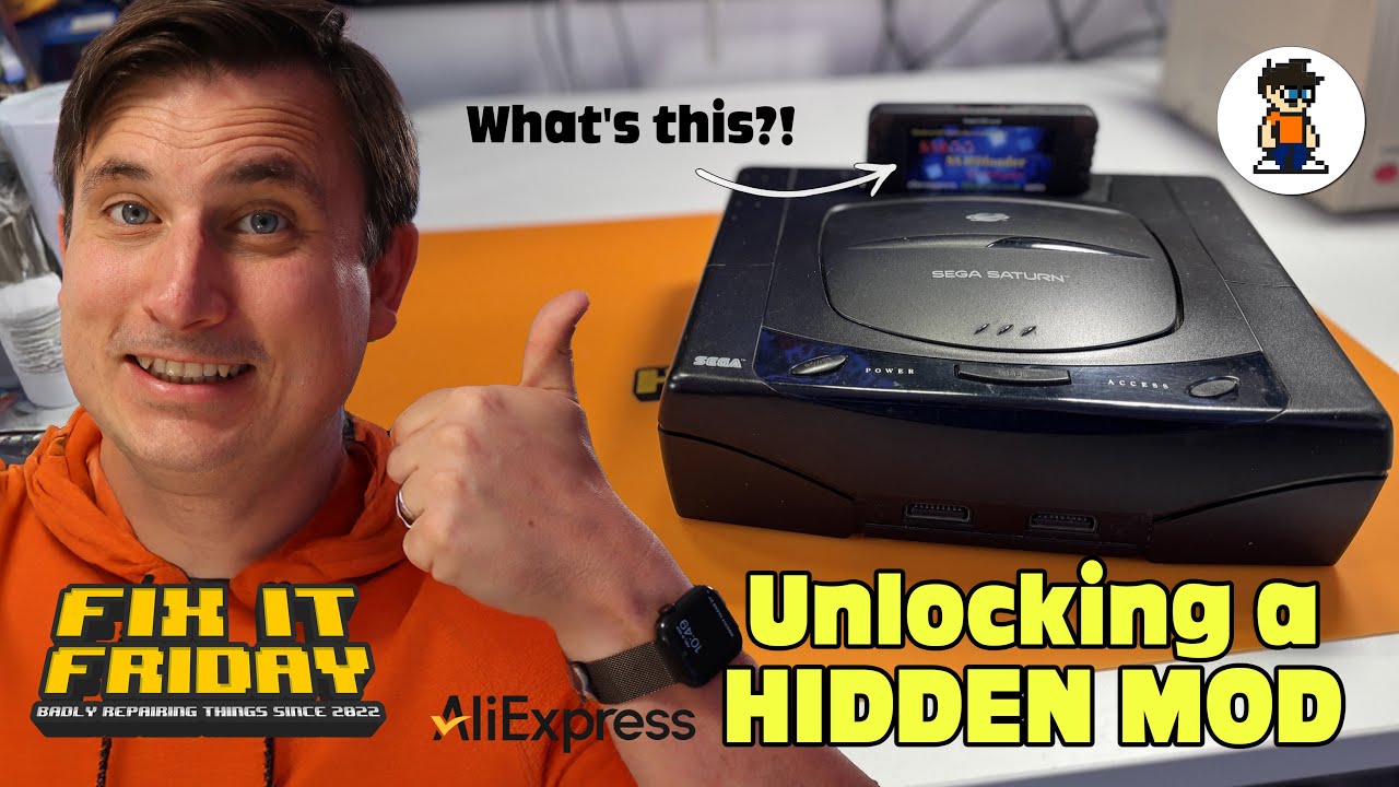 SEGA Saturn has a MOD built in at the factory?! AliExpress Bargain Saroo Unleashes a HUGE upgrade