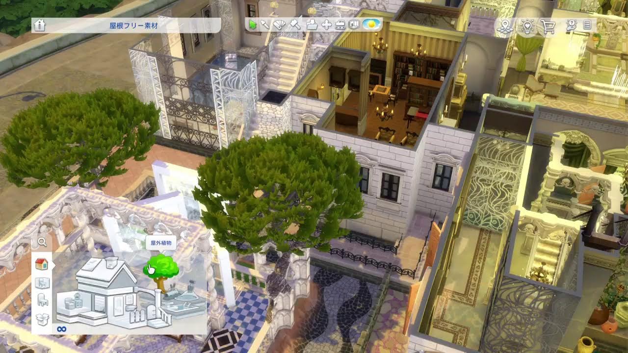 #ps5シムズ4😘初見様歓迎💖建築質問OK😆💖今日はロイヤル建築行います😆🏰💕part 2