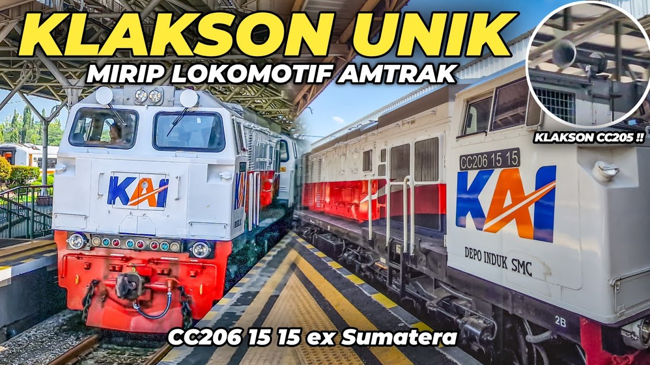 KLAKSON UNIK CC206 SUMATERA MIRIP LOKOMOTIF AMTRAK‼️Terlangka CC206 15 15 Corong Klakson CC205