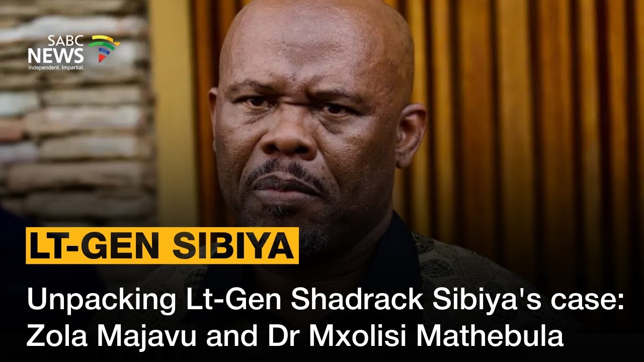 Unpacking Lt-Gen Shadrack Sibiya's case: Zola Majavu and Dr Mxolisi Mathebula
